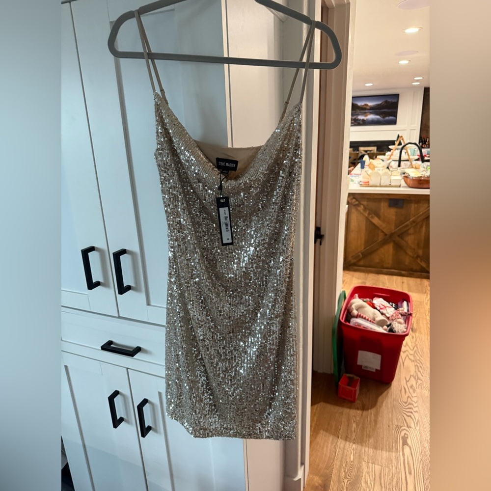 Steve Madden sequin mini dress